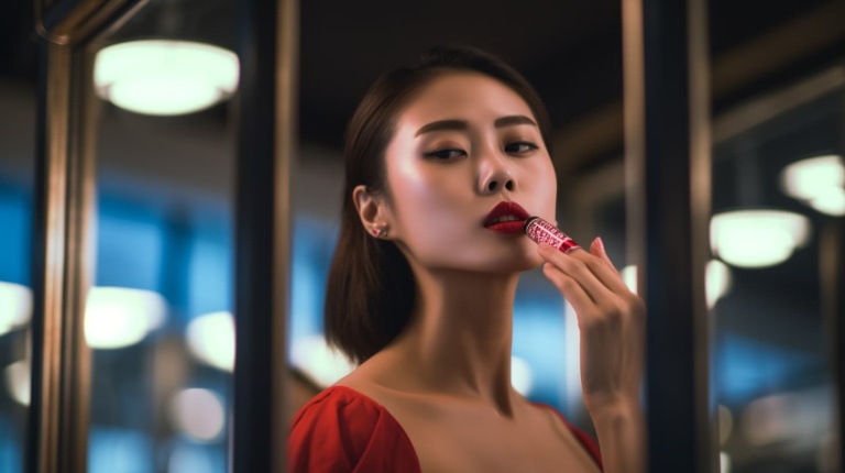 Phun môi bao lâu thì được đánh son?