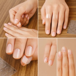 Miếng dán gel nền móng UV/LED – Làm phẳng móng, hỗ trợ độ dài nhẹ cho lớp sơn bền đẹp